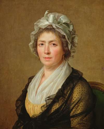 Retrato de una mujer, o la institutriz de los hijos del artista de Jacques Louis David